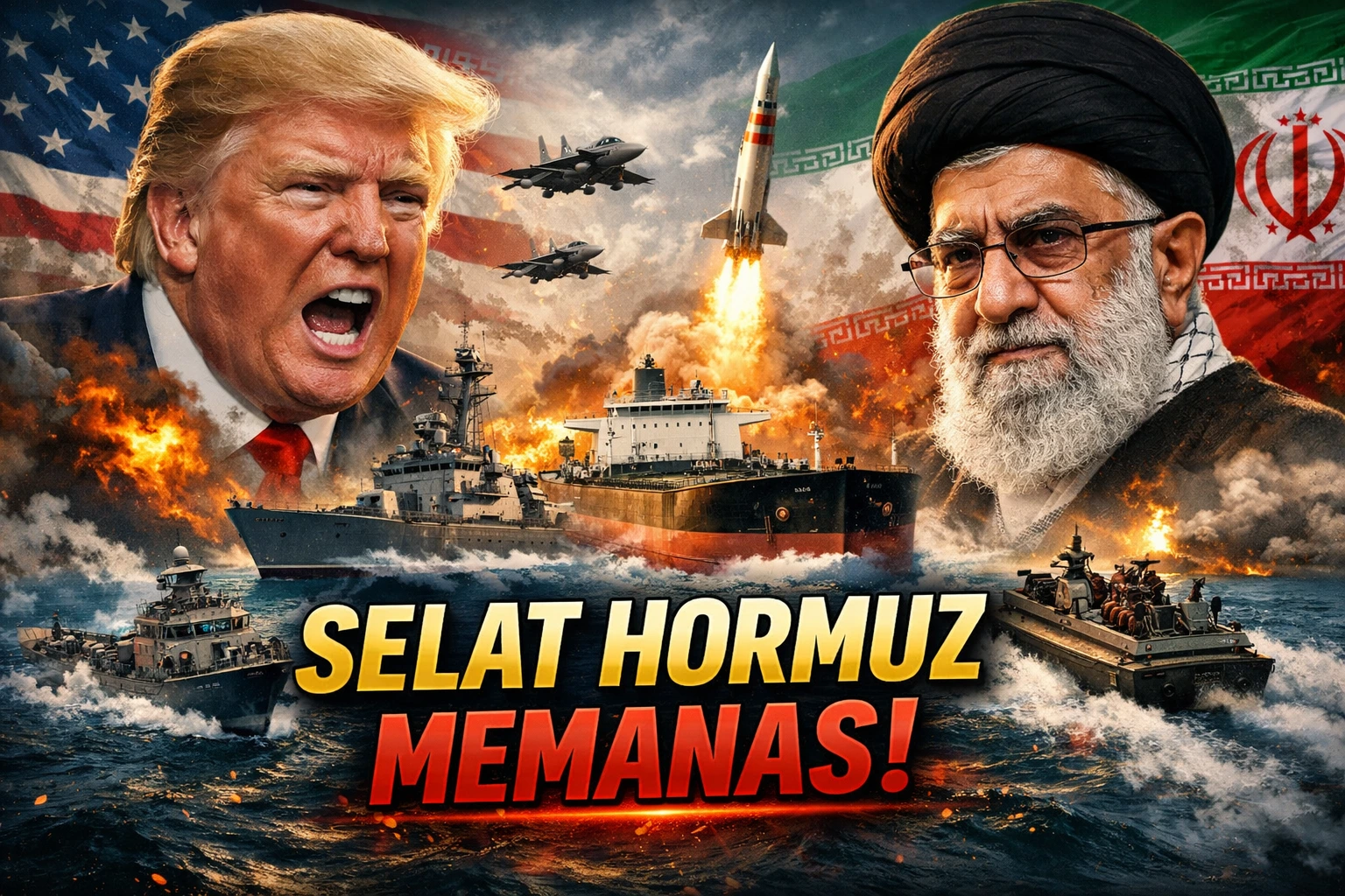 Ketika Selat Sempit Menjadi Panggung Ego Superpower